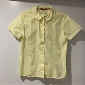 French Toast Long Sleeve Peter Pan Collar Blouse